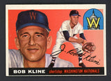 1955 Topps Baseball #173 Bob Kline Senators EX-MT 504559