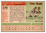 1955 Topps Baseball #179 Jim Bolger Cubs EX-MT 504564