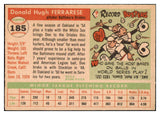 1955 Topps Baseball #185 Don Ferrarese Orioles NR-MT 504570