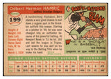 1955 Topps Baseball #199 Bert Hamric Dodgers EX-MT 504579