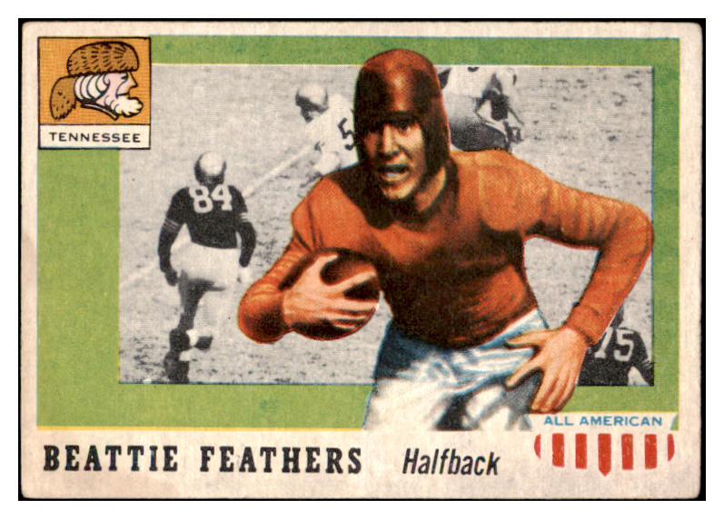 1955 Topps Football #098 Beattie Feathers Tennessee VG-EX 504603