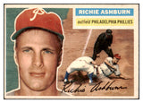 1956 Topps Baseball #120 Richie Ashburn Phillies EX Gray 504608