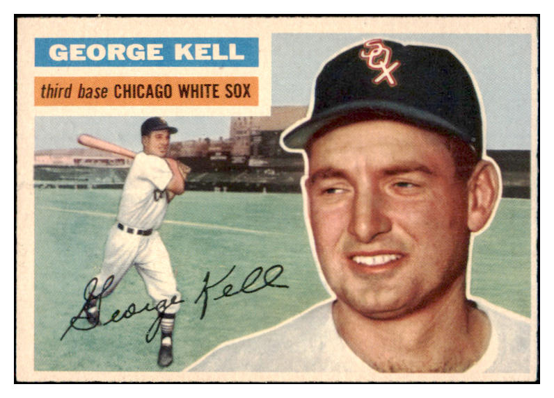 1956 Topps Baseball #195 George Kell White Sox EX-MT 504610