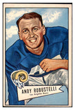 1952 Bowman Large Football #085 Andy Robustelli Rams EX 504635