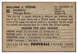 1952 Bowman Large Football #088 Billy Stone Bears EX+/EX-MT 504648