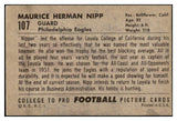 1952 Bowman Large Football #107 Maurice Nipp Eagles VG-EX 504680