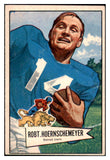 1952 Bowman Large Football #079 Bob Hoernschmeyer Lions EX 504686