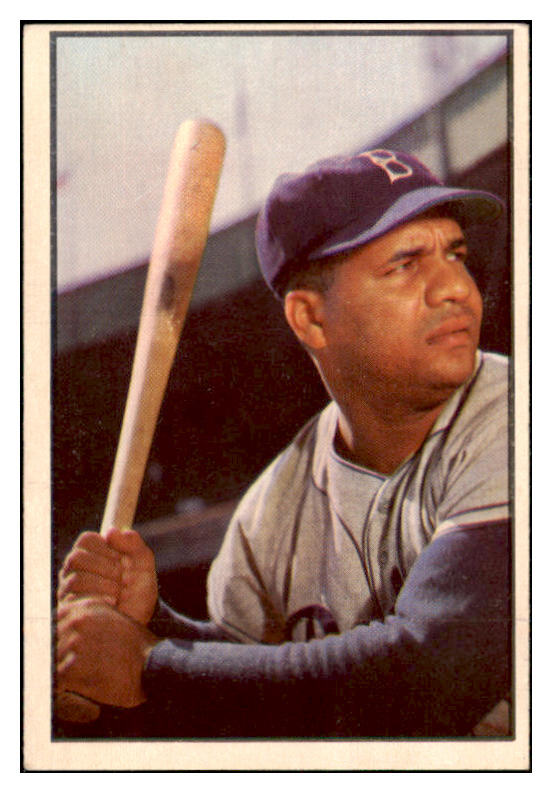 1953 Bowman Color Baseball #046 Roy Campanella Dodgers EX 504690