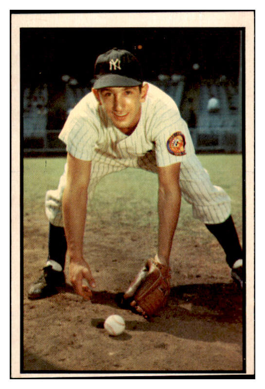 1953 Bowman Color Baseball #118 Billy Martin Yankees EX+/EX-MT 504691