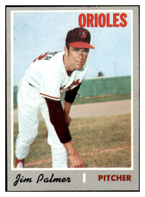 1970 Topps Baseball #449 Jim Palmer Orioles EX-MT 504692