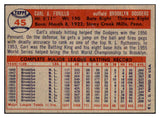 1957 Topps Baseball #045 Carl Furillo Dodgers EX-MT 504715