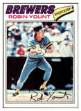 1977 Topps Baseball #635 Robin Yount Brewers EX-MT 504716