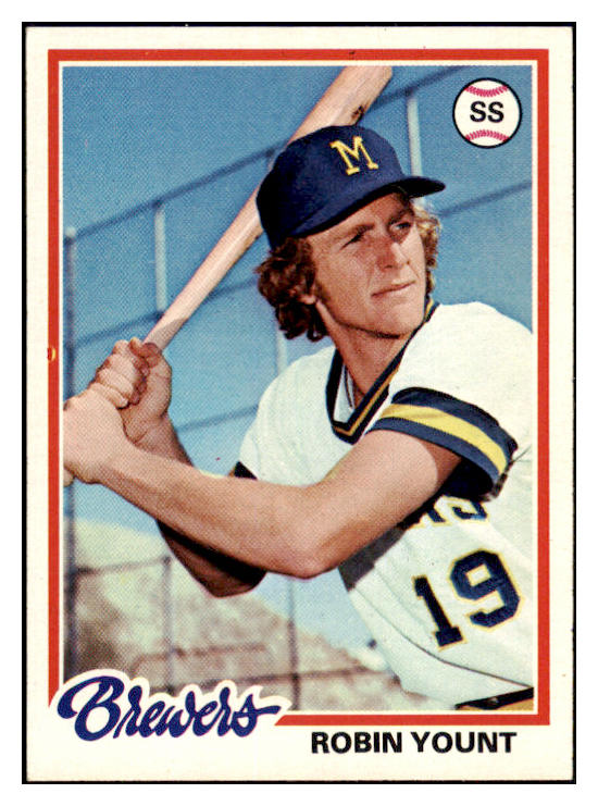 1978 Topps Baseball #173 Robin Yount Brewers EX-MT 504717