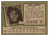 1971 Topps Baseball #210 Rod Carew Twins EX 504752