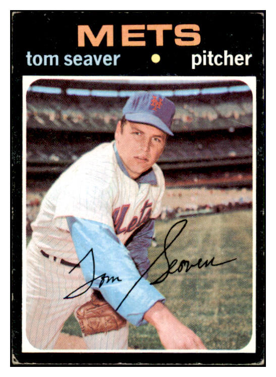 1971 Topps Baseball #160 Tom Seaver Mets EX 504756