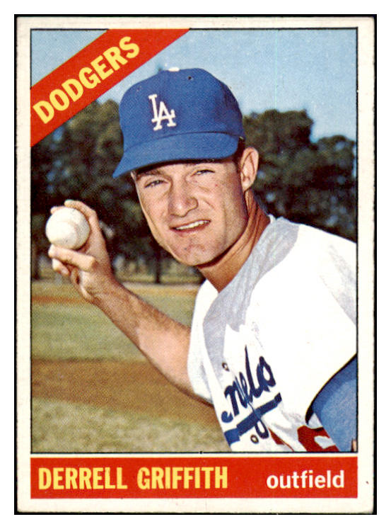 1966 Topps Baseball #573 Derrell Griffith Dodgers EX-MT 504772