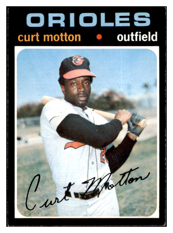 1971 Topps Baseball #684 Curt Motton Orioles NR-MT 504794