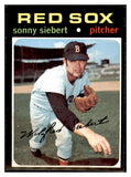 1971 Topps Baseball #710 Sonny Siebert Red Sox NR-MT 504805