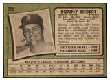 1971 Topps Baseball #710 Sonny Siebert Red Sox NR-MT 504805