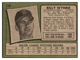 1971 Topps Baseball #718 Billy Wynne Angels NR-MT 504809