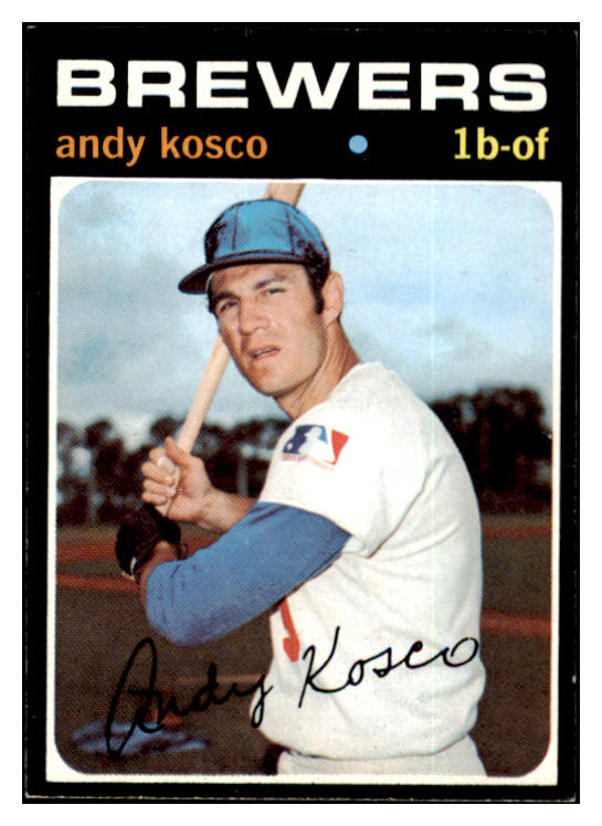 1971 Topps Baseball #746 Andy Kosco Brewers NR-MT 504815