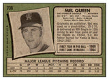 1971 Topps Baseball #736 Mel Queen Angels NR-MT 504822