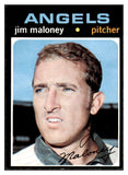 1971 Topps Baseball #645 Jim Maloney Angels NR-MT 504850