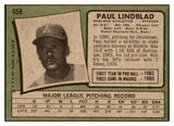 1971 Topps Baseball #658 Paul Lindblad A's NR-MT 504857