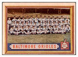 1957 Topps Baseball #251 Baltimore Orioles Team EX-MT 504885