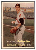 1957 Topps Baseball #212 Rocky Colavito Indians VG 504904