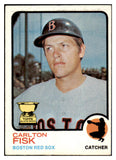 1973 Topps Baseball #193 Carlton Fisk Red Sox EX 504916