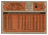 1972 Topps Baseball #130 Bob Gibson Cardinals VG-EX 504921