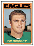 1972 Topps Football #314 Tom McNeill Eagles NR-MT 504932