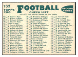 1960 Topps Football #132 Washington Team NR-MT 504936