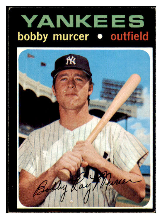 1971 Topps Baseball #635 Bobby Murcer Yankees EX 504937