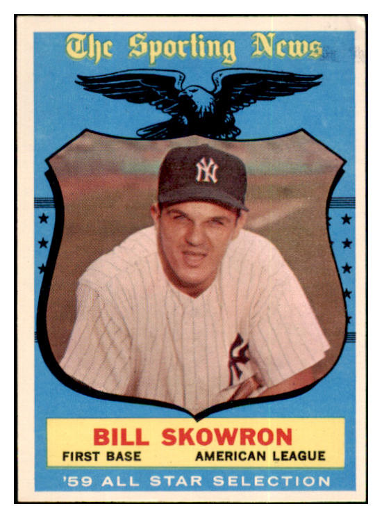 1959 Topps Baseball #554 Bill Skowron A.S. Yankee VG-EX 504952