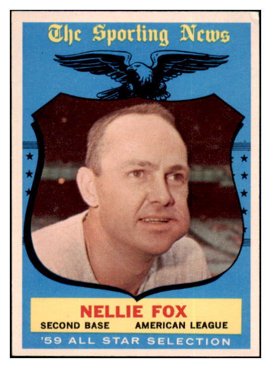 1959 Topps Baseball #556 Nellie Fox A.S. White Sox VG-EX 504958
