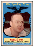 1959 Topps Baseball #556 Nellie Fox A.S. White Sox VG-EX 504958