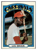 1972 Topps Baseball #200 Lou Brock Cardinals NR-MT 504962