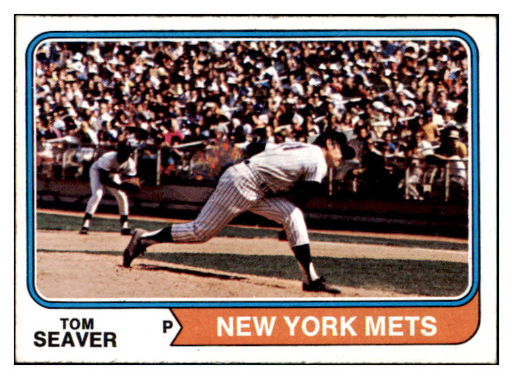 1974 Topps Baseball #080 Tom Seaver Mets NR-MT 504963