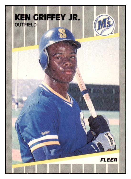 1989 Fleer #548 Ken Griffey Jr Mariners NR-MT 504969