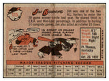 1958 Topps Baseball #115 Jim Bunning Tigers VG-EX 504973
