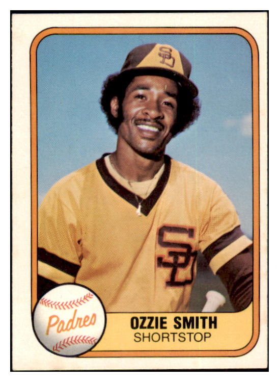 1981 Fleer #488 Ozzie Smith Padres EX-MT 504979