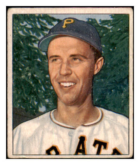 1950 Bowman Baseball #178 Ed Fitzgerald Pirates VG 504992