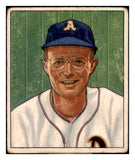 1950 Bowman Baseball #105 Bob Dillinger A's PR-FR 505000