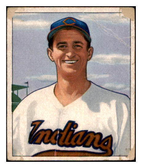 1950 Bowman Baseball #132 Mickey Vernon Indians PR-FR 505004