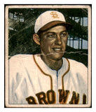 1950 Bowman Baseball #142 Sherm Lollar Browns PR-FR 505005