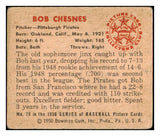 1950 Bowman Baseball #070 Bob Chesnes Pirates VG 505011