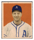 1949 Bowman Baseball #080 Bill McCahan A's VG-EX 505031