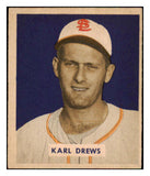 1949 Bowman Baseball #188 Karl Drews Browns EX-MT 505038